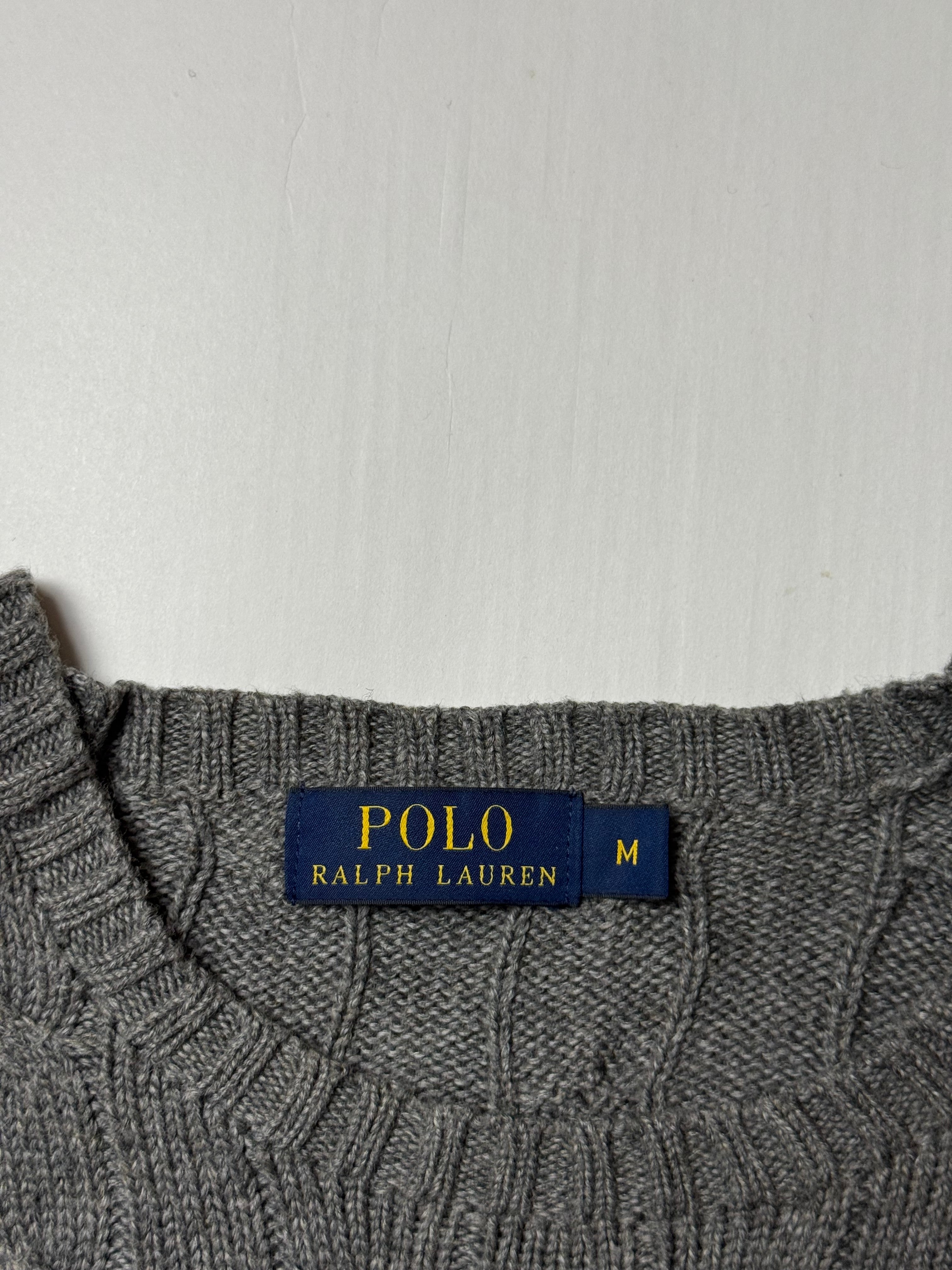 Polo Ralph Lauren Cable Knit Sweater (M) *Gebraucht - Ausgezeichnet