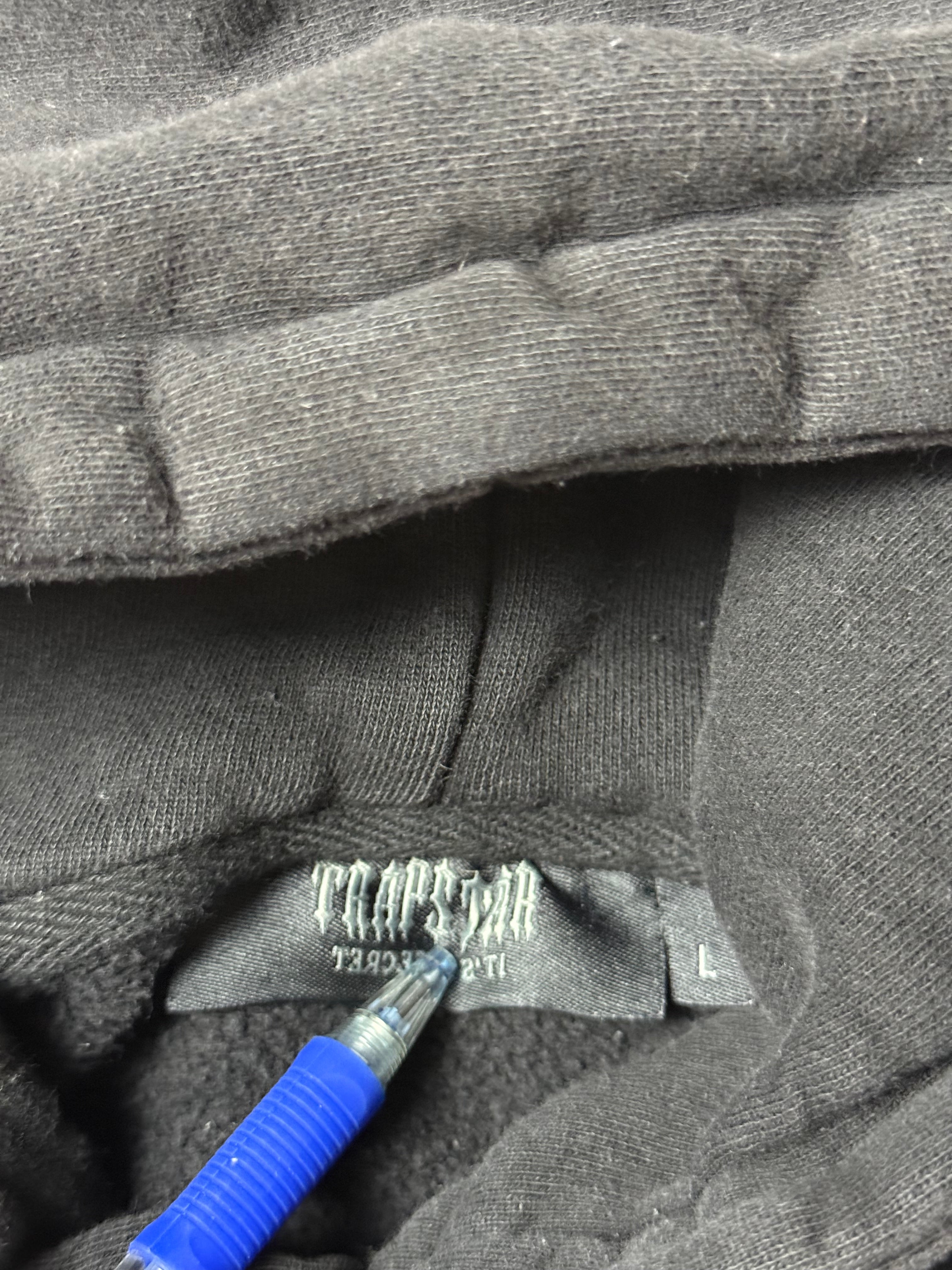 Trapstar Black Hoodie (L)    *Használt - Kiváló