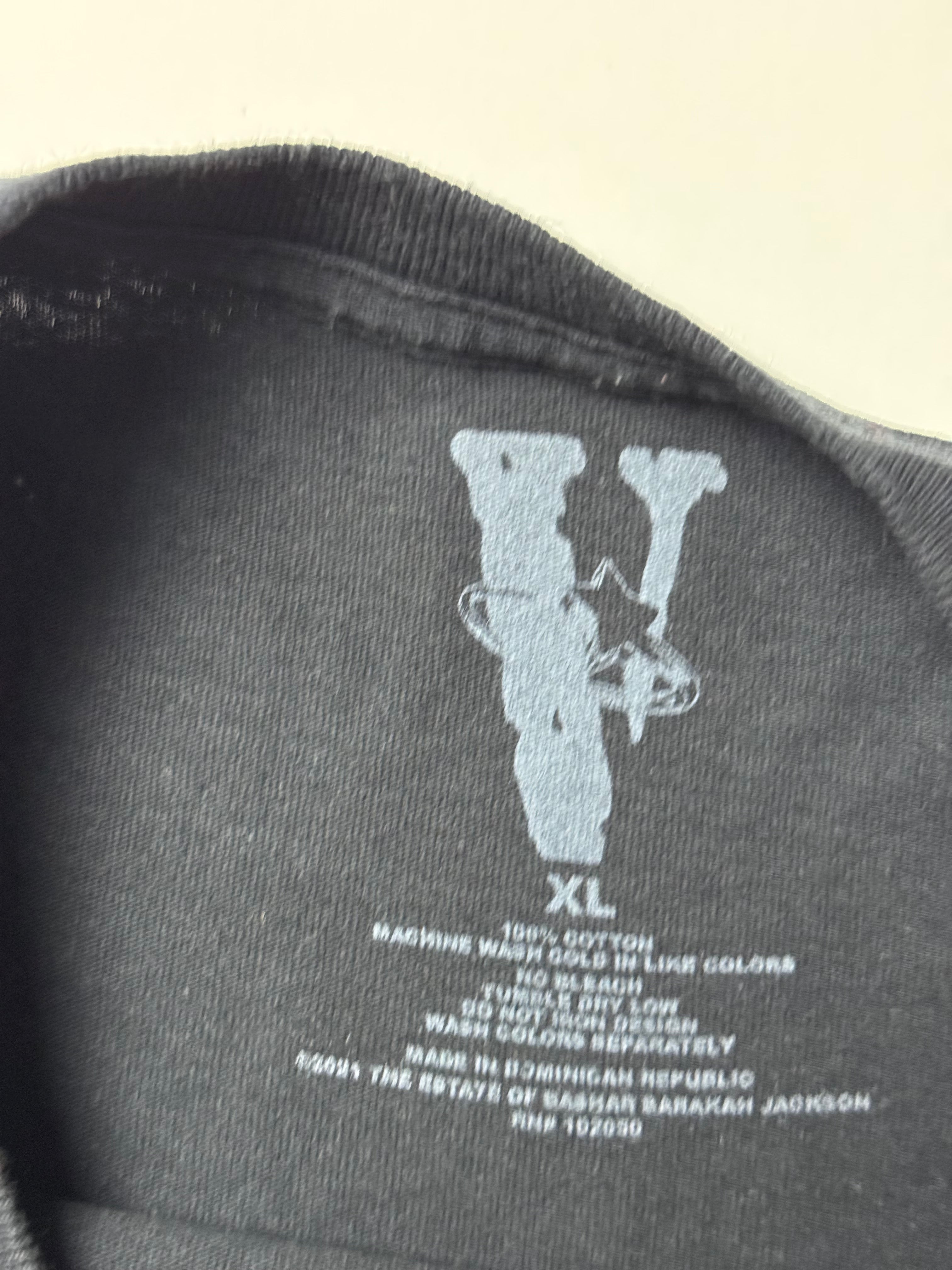 Vlone x Pop Smoke T-Shirt (XL)        *Használt - Kiváló