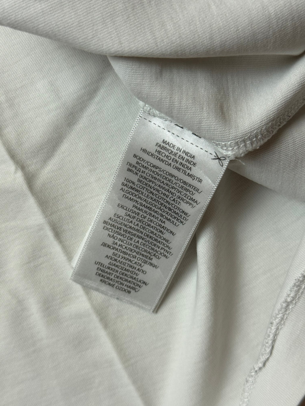 Ralph Lauren White T-Shirt  (L)      *Használt - Kiváló