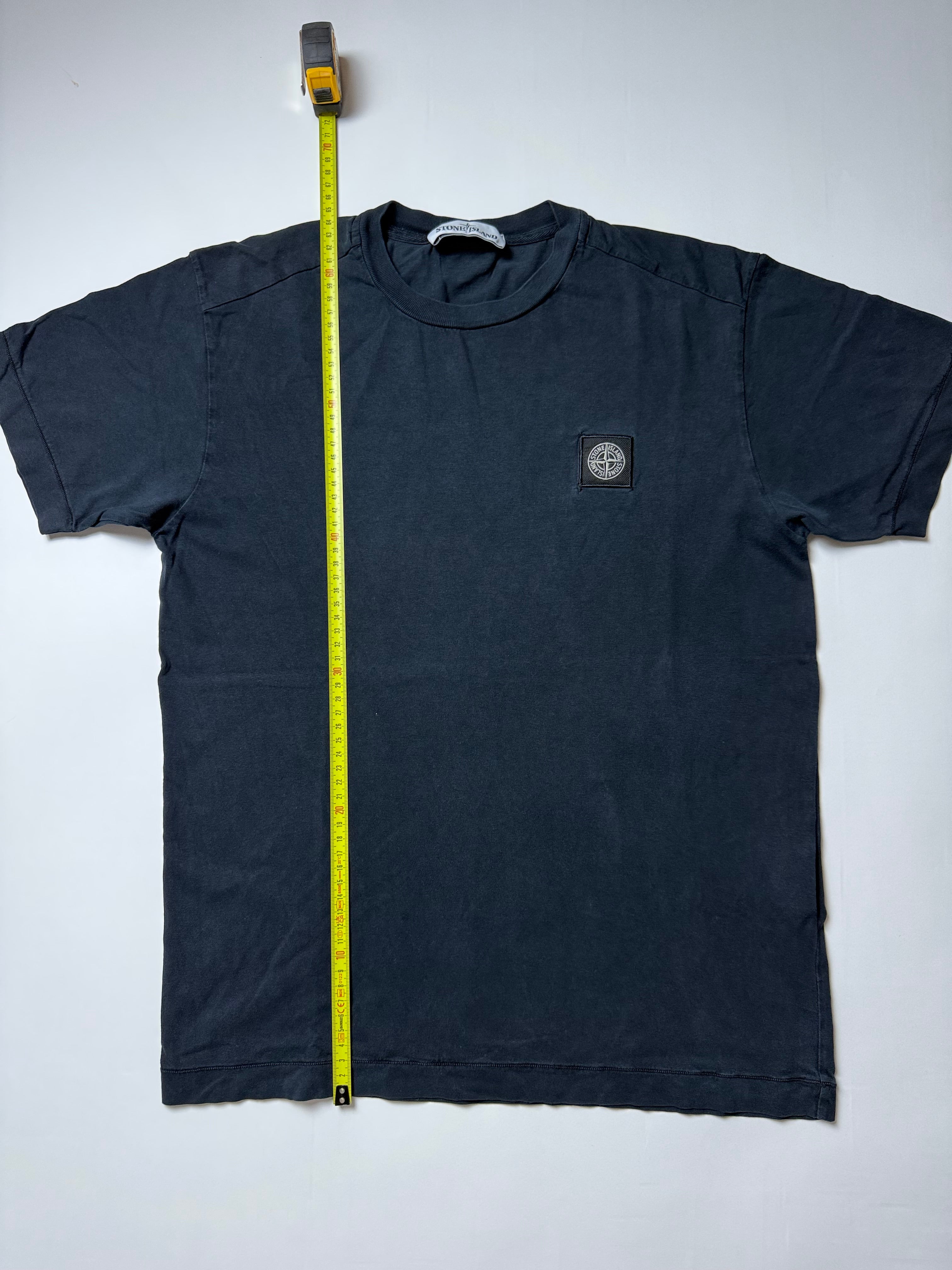 Stone Island Schwarzes T-Shirt (S) *Gebraucht - Ausgezeichneter Zustand