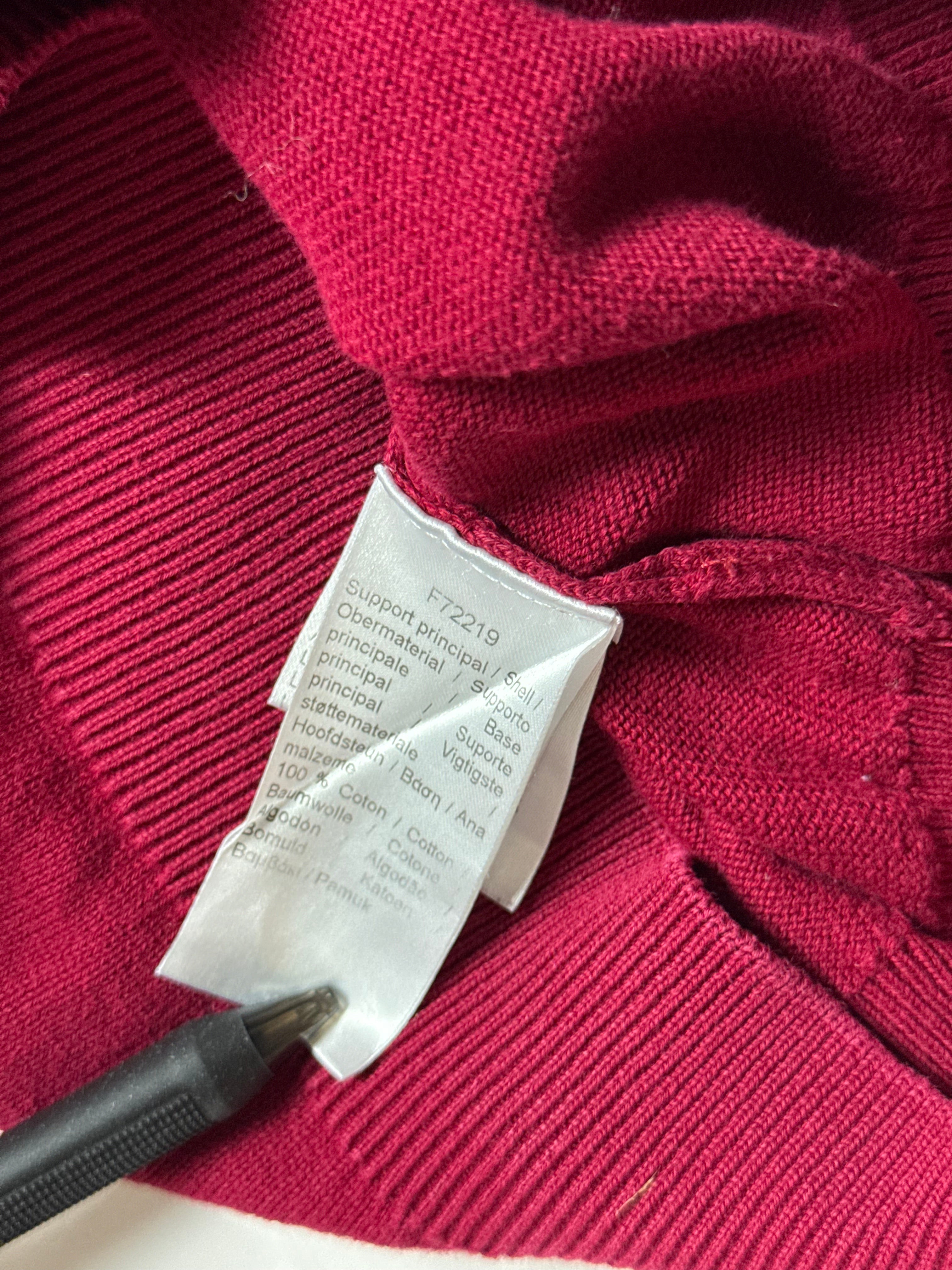 Lacoste Red Sweater (XL)        *Használt - Kiváló