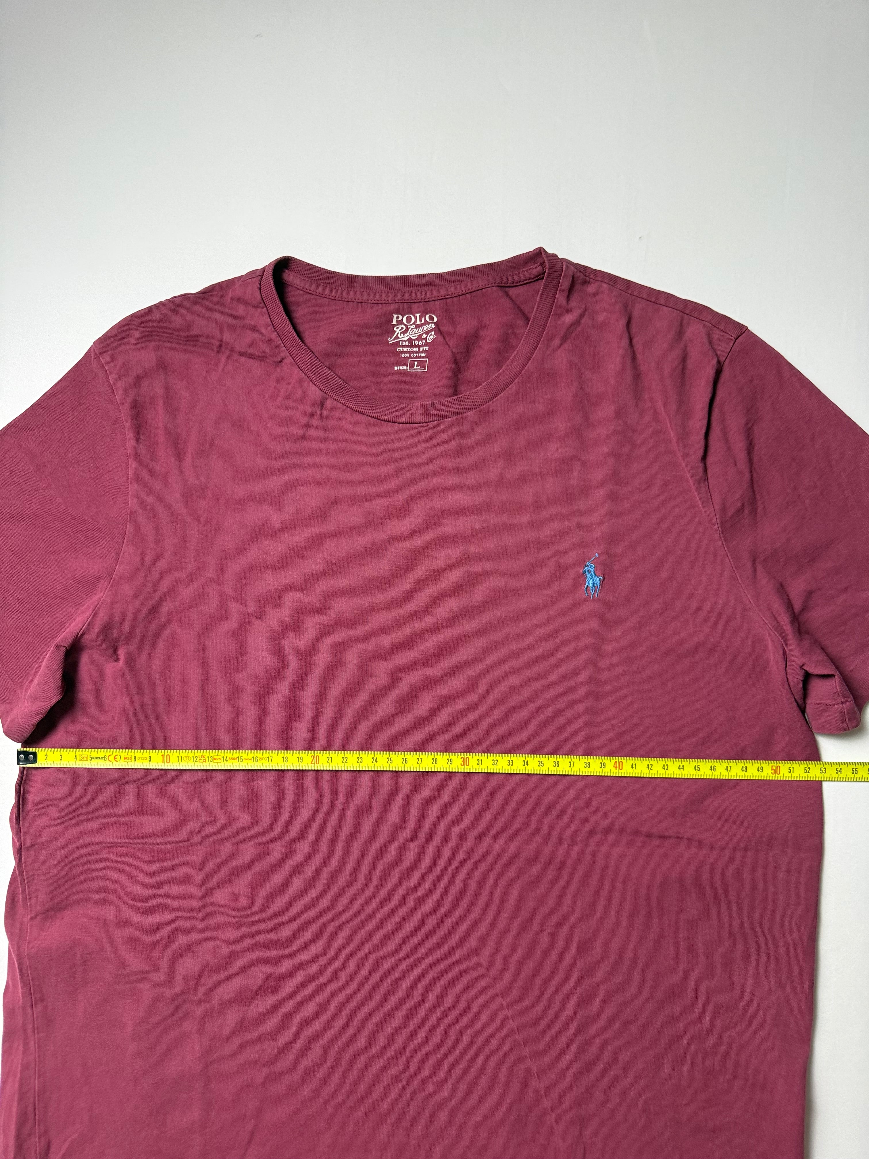 Polo Ralph Lauren Rotes T-Shirt (L)      *Gebraucht - Ausgezeichneter Zustand