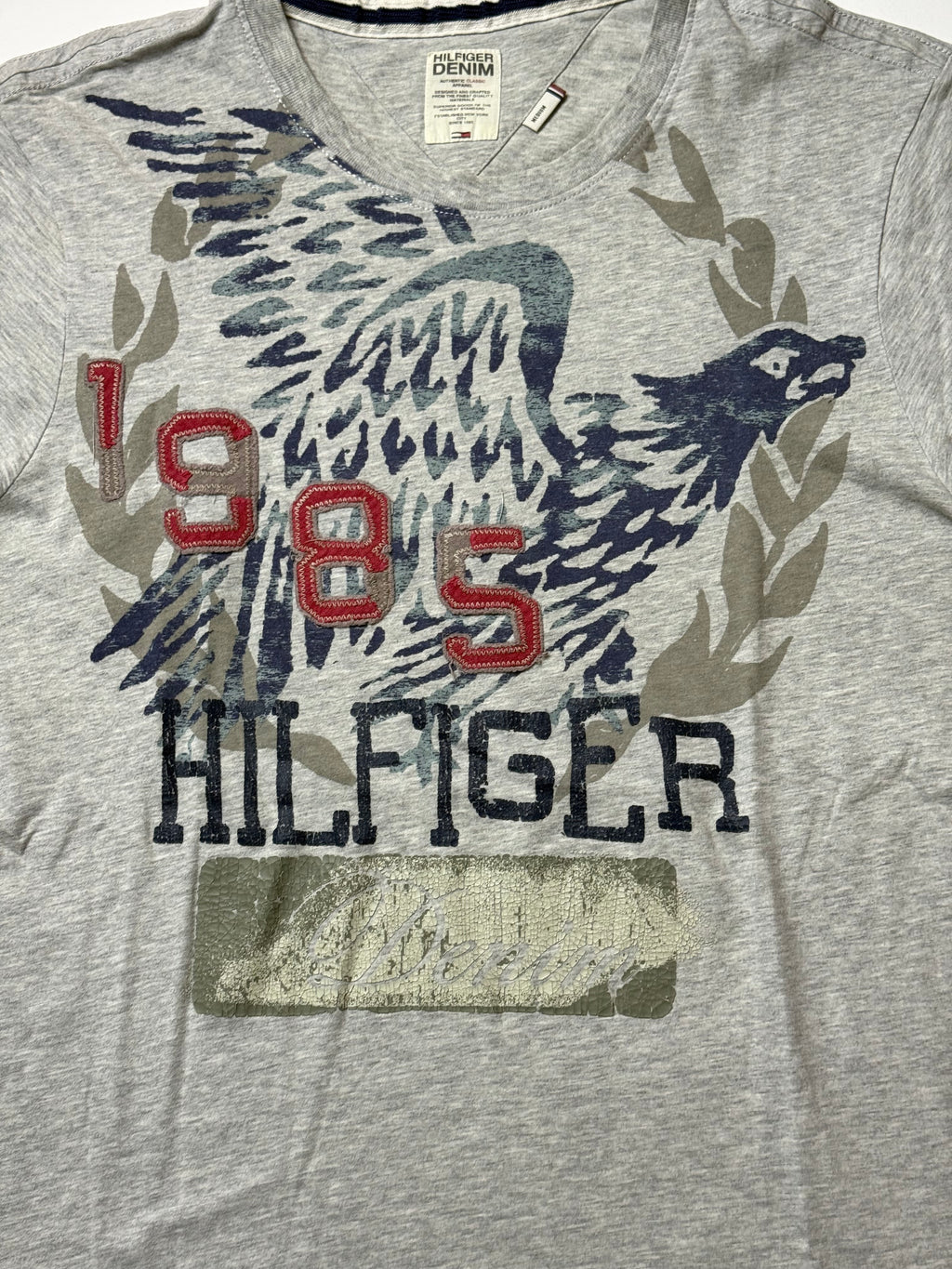 Tommy Hilfiger Grey T-Shirt (M)     *Használt - Kiváló