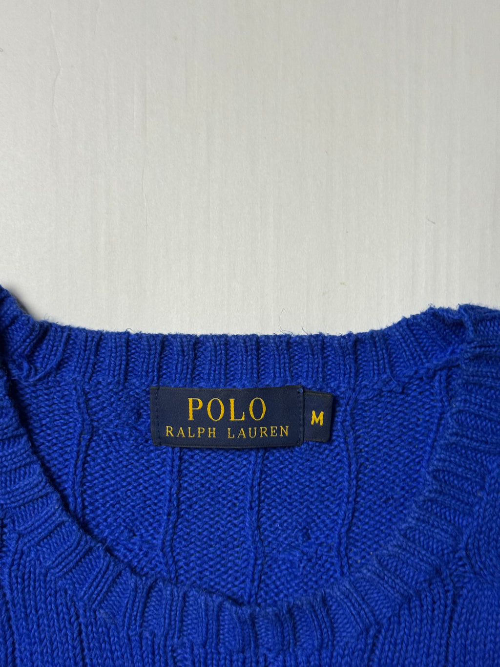 Polo Ralph Lauren Cable Knit Sweater (M) *Gebraucht - Ausgezeichnet