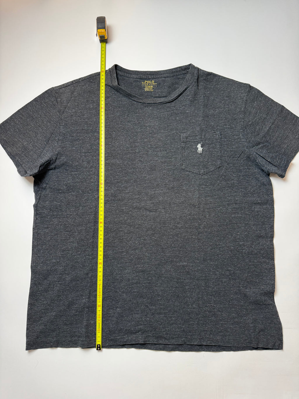 Ralph Lauren Grey T-Shirt (L)         Használt - Kiváló