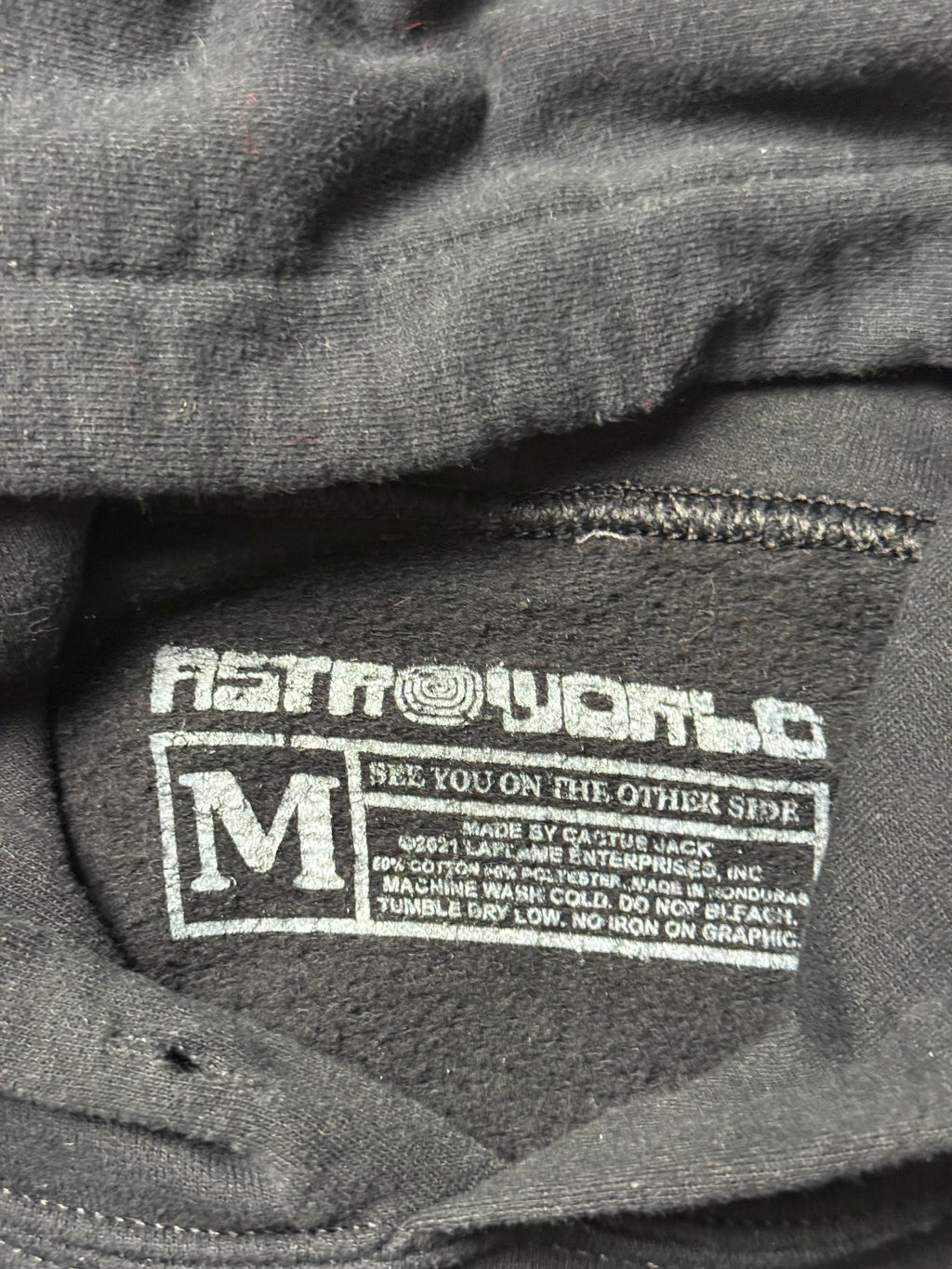 Travis Scott Astroworld Hoodie (M)      *Használt - Kiváló