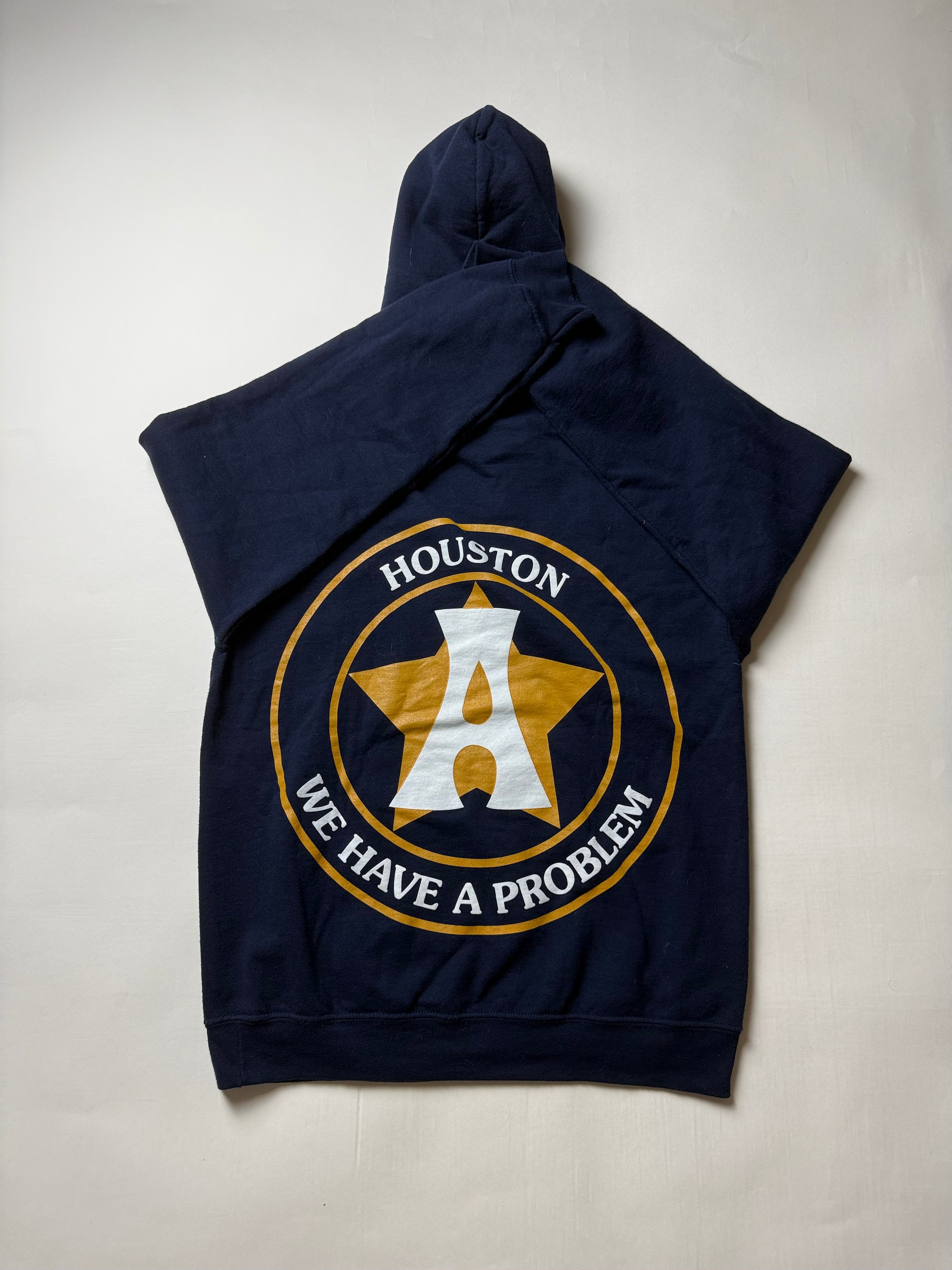 Travis Scott Houston Navy Blue Hoodie (M)     *Gebraucht - Ausgezeichnet