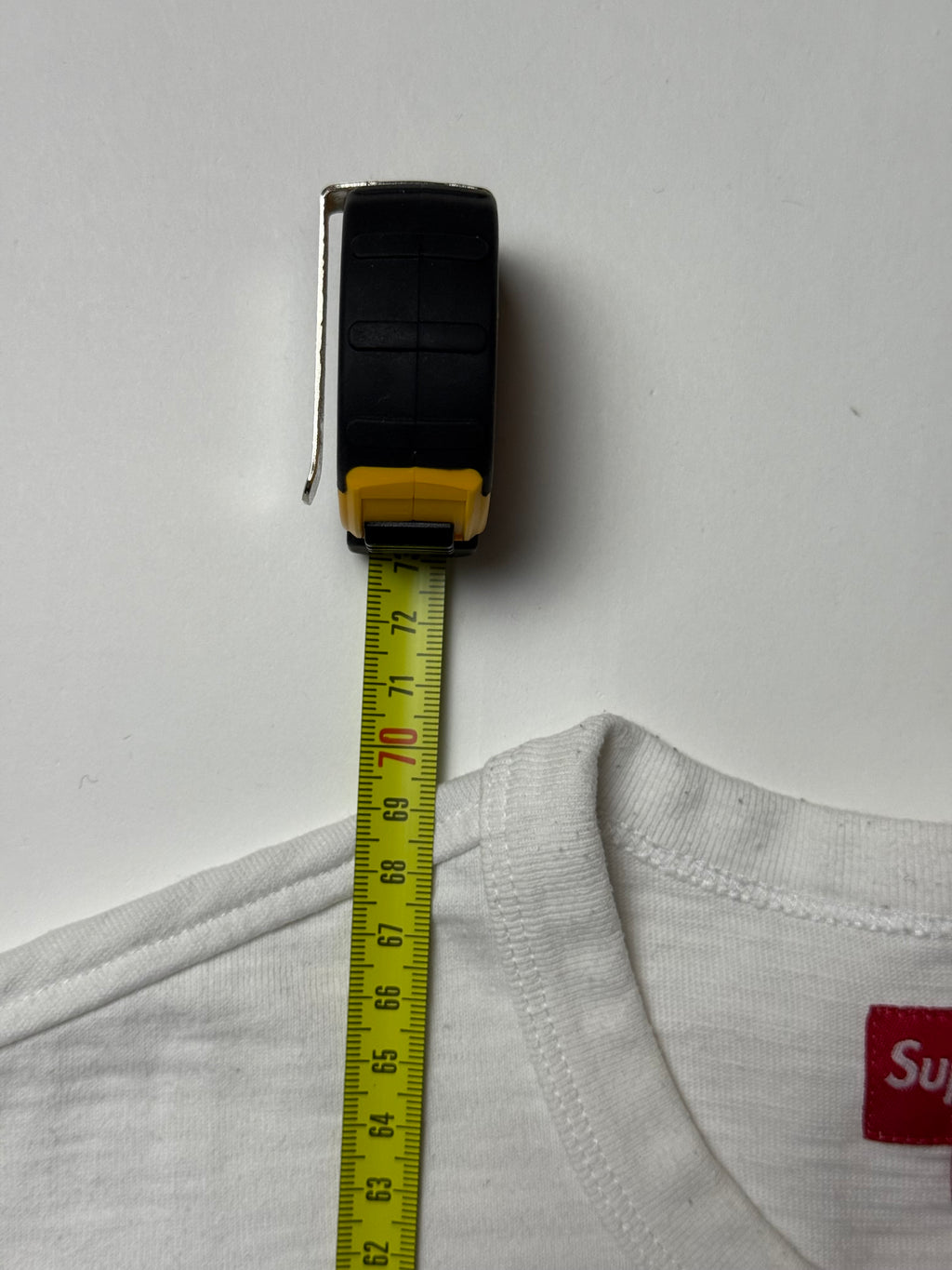 Supreme White T-Shirt (S)      *Használt - Kiváló
