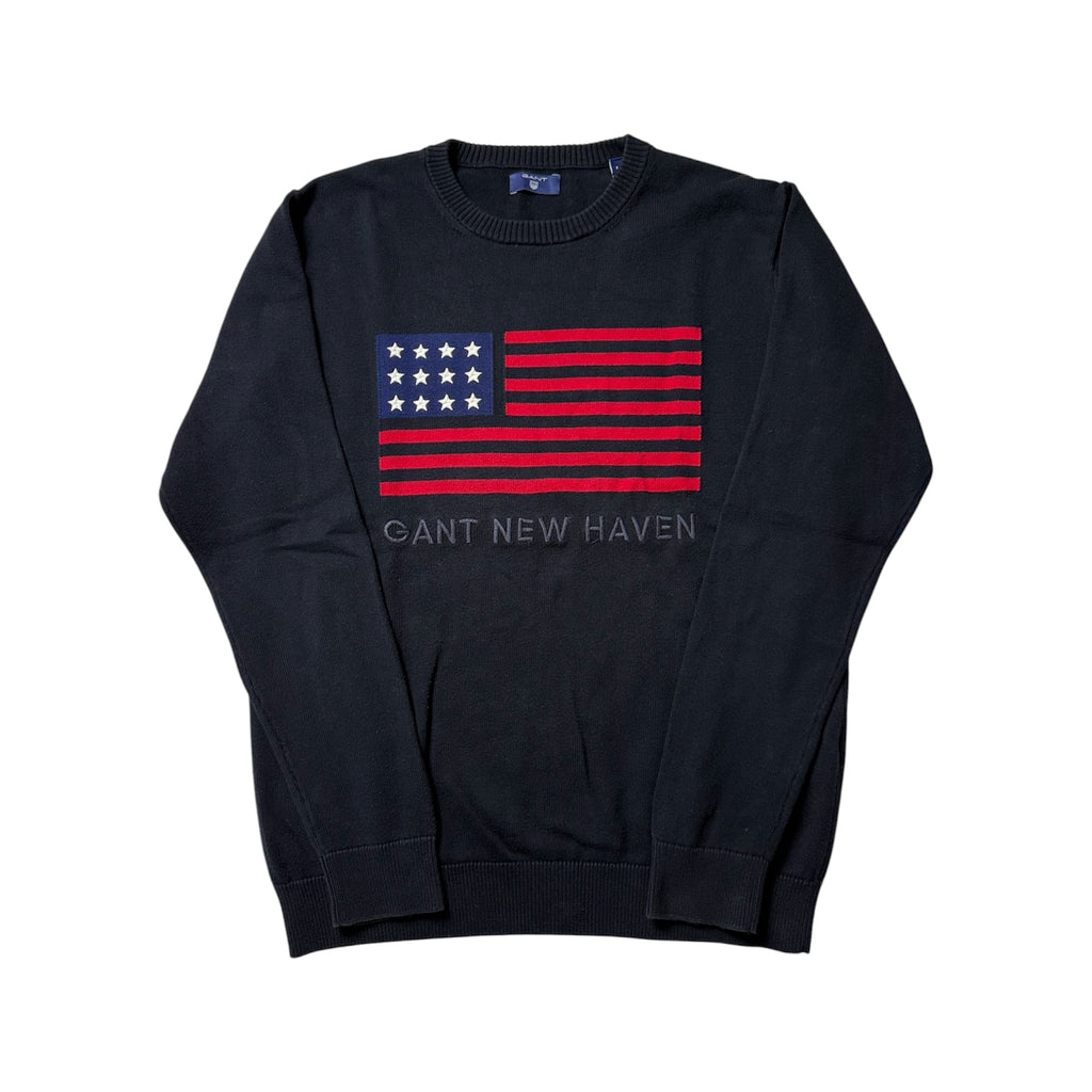 Gant Navy Blue Sweater (M) *Használt - Kiváló