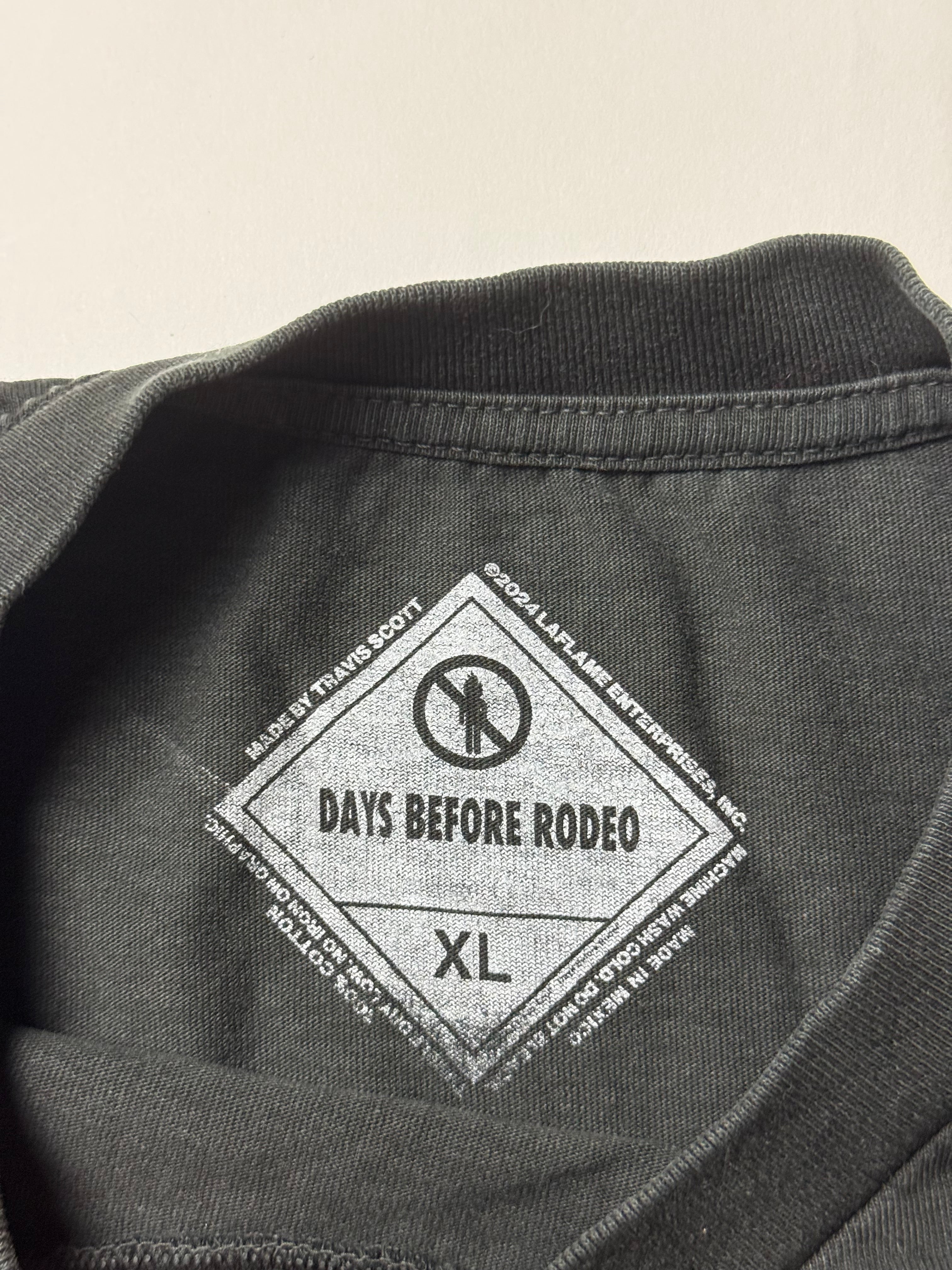 Travis Scott Days Before Rodeo T-Shirt (XL)   *Gebraucht - Sehr gut