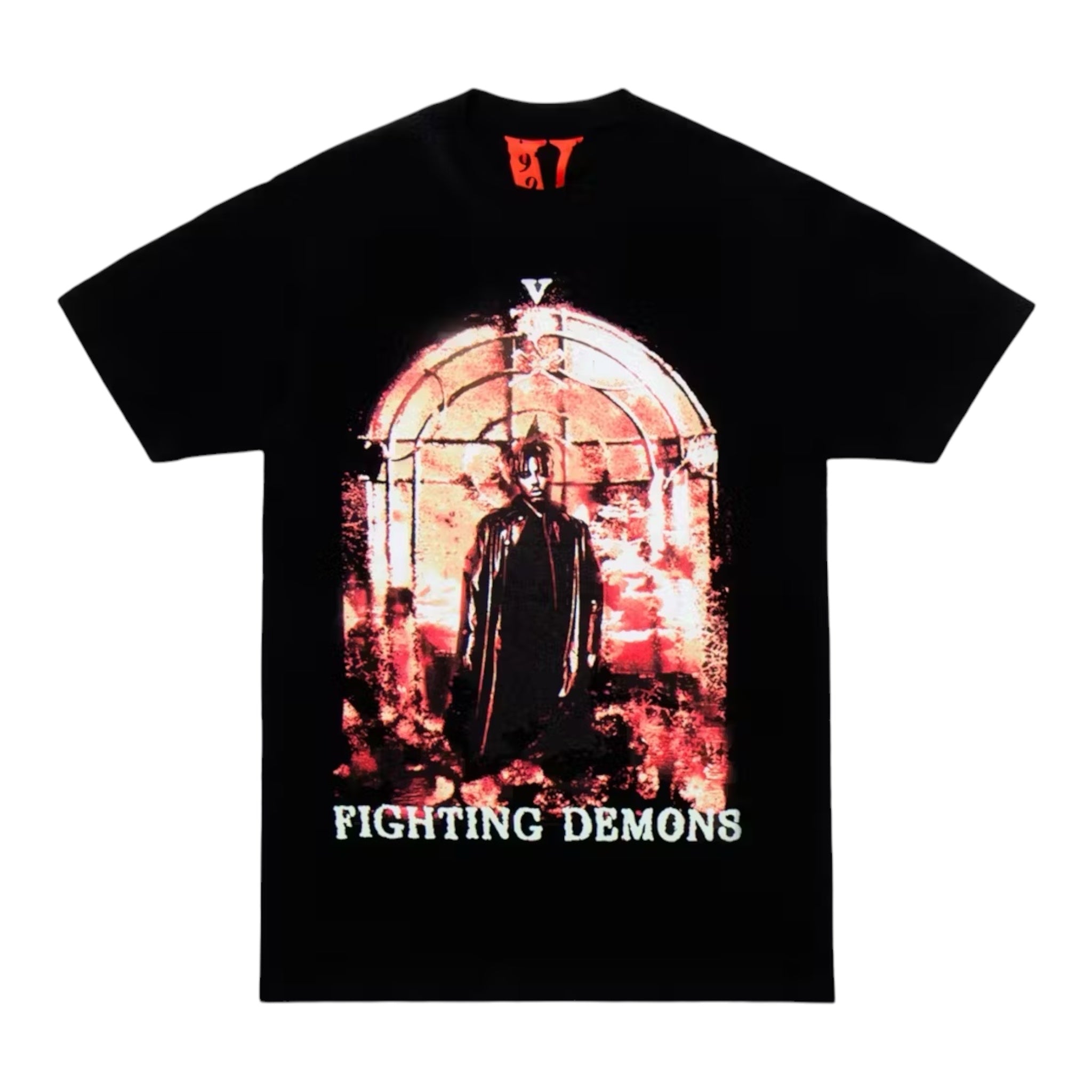Vlone x Juice Wrld Fighting Demons T-Shirt